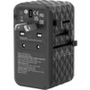 Адаптер Verbatim UTA-06 GaN III Universal Travel Adapter with 2 x USB-C PD 100W