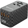 Адаптер Verbatim UTA-06 GaN III Universal Travel Adapter with 2 x USB-C PD 100W