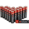 Батерия Verbatim ALKALINE BATTERY AA 20 PACK (HANGCARD)