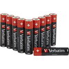 Батерия Verbatim ALKALINE BATTERY AAA 10 PACK (HANGCARD)