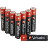 Батерия Verbatim ALKALINE BATTERY AAA 8 PACK (HANGCARD)