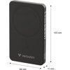 Външна батерия Verbatim Charge 'n' Go Essentials Power Bank Magnetic Wireless 5000mAh Black