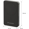 Външна батерия Verbatim Charge 'n' Go Essentials Power Bank Magnetic Wireless 10000mAh Black