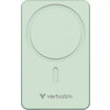 Външна батерия Verbatim Charge 'n' Go Essentials Power Bank Magnetic Wireless 10000mAh Green