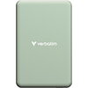 Външна батерия Verbatim Charge 'n' Go Essentials Power Bank Magnetic Wireless 10000mAh Green