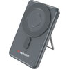 Външна батерия Verbatim Charge 'n' Go 2C Power Bank Magnetic Wireless 5000mAh with 2 USB-C Cables & Stand Grey