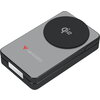 Външна батерия Verbatim Foldable 3-in-1 Qi2 Magnetic Wireless Power Bank 10000 mAh Grey