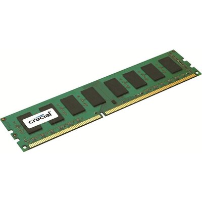 Crucial RAM 4GB DDR3L 1600 MT/s (PC3L-12800) CL11 Unbuffered UDIMM 240pin 1.35V/1.5V Single Ranked