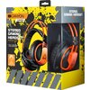 CANYON Gaming headset 3.5mm jack plus USB connector for vibration function, light control button, adjustable microphone and volu