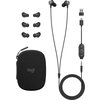 LOGITECH Logi Zone Wired Earbuds Teams - GRAPHITE - USB - EMEA