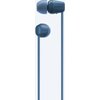 Слушалки Sony Headset WI-C100, blue