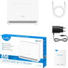 Рутер Cudy LT500E Wi-Fi 4G LTE Cat.4 Router AC1200 Wi-Fi build-in 4G LTE modem 4 10/100M RJ45 Ports Nano SIM Slot, 300Mbps at 2.