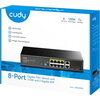Комутатор Cudy GS1010PS2 8-Port Gigabit PoE+ Switch with 2 Gigabit Uplink ports and 2 Gigabit SFP slot 120W 8-10/100/1000 BASE-T