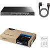 Комутатор Cudy GS1028ES2 26-Port Gigabit Easy-Managed Switch, 10/100/1000M RJ45 Ports, 2 Gigabit Combo ports, 19 inch Rack-mount