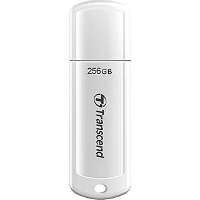 Памет Transcend 256GB, USB3.1, Flash Drive, Classic, White