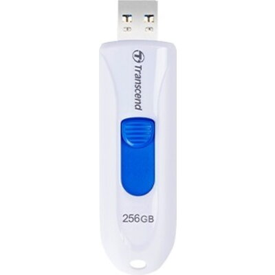 Памет Transcend 256GB, Pen Drive, Capless, White