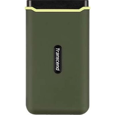 Твърд диск Transcend ESD380C 1TB, USB External SSD, Military green