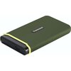 Твърд диск Transcend ESD380C 1TB, USB External SSD, Military green