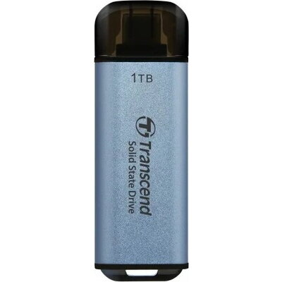 Transcend ESD300C 1TB, USB Type-C External SSD, Sky Blue