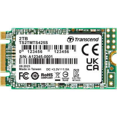 SSD Transcend 2TB, M.2 2242 SSD SATA B+M Key