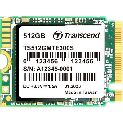 SSD Transcend 300S 512GB, M.2 2230, NVMe