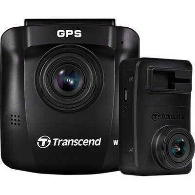 Камера-видеорегистратор Transcend 64Gx2, Dual Camera Dashcam, Dual 1440P, GPS
