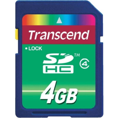 Памет Transcend 4GB SDHC (Class 4)