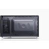 Микровълнова печка Sharp YC-MG01E-B, Manual control, Built-in microwave grill, Grill Power: 1000W, Cavity Material -steel, 20l, 