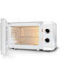 Микровълнова печка Sharp YC-MG01E-C, Manual control, Built-in microwave grill, Grill Power: 1000W, Cavity Material -steel, 20l, 