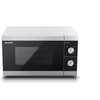 Микровълнова печка Sharp YC-MG01E-S, Manual control, Built-in microwave grill, Grill Power: 1000W, Cavity Material -steel, 20l, 