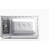 Микровълнова печка Sharp YC-MG01E-W, Manual control, Built-in microwave grill, Grill Power: 1000W, Cavity Material -steel, 20l, 