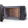 Микровълнова печка Sharp YC-MG02E-B, Fully Digital, Built-in microwave grill, Grill Power: 1000W, Cavity Material -steel, 20l, 8