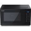 Микровълнова печка Sharp YC-MG252AE-B, Fully Digital, Built-in microwave grill, Grill Power: 1000W, steel/painted grey, 25l, 900