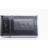 Микровълнова печка Sharp YC-MS01E-S, Manual control, Cavity Material -steel, 20l, 800 W, Defrost, Silver/Black door, Cabinet Col