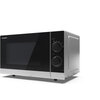 Микровълнова печка Sharp YC-PS201AE-S, Manual Control, Cavity Material -steel, 20l, 700 W, Easy to Clean, Silver door, Cabinet C