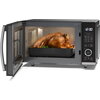 Микровълнова печка Sharp YC-QG204AE-B, Semi Digital, Flatbed,  Built-in microwave grill, Grill Power: 1000W, Plastic and Glass/P