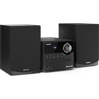 Аудио система Sharp Audio Systems XL-B512(BK), HI-FI MICRO SYSTEM, 45W total max power output, FM PLL tuner, Bluetooth v5.0, CD 