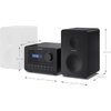 Аудио система Sharp Audio Systems XL-B514(BK), HI-FI MICRO SYSTEM, 40W (peak), FM radio with RDS,  Bluetooth v5.0, CD player, US