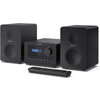 Аудио система Sharp Audio Systems XL-B514(BK), HI-FI MICRO SYSTEM, 40W (peak), FM radio with RDS,  Bluetooth v5.0, CD player, US
