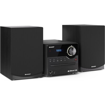 Аудио система Sharp Audio Systems XL-B517D(BK), HI-FI MICRO SYSTEM, 45W total max power output, DAB+ and FM tuner with RDS, Blue