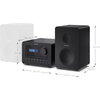 Аудио система Sharp Audio Systems XL-B520D(BK), HI-FI MICRO SYSTEM, 40 (peak), DAB+/DAB and FM radio with RDS, Bluetooth v5.0, C