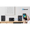 Аудио система Sharp Audio Systems XL-B520D(BK), HI-FI MICRO SYSTEM, 40 (peak), DAB+/DAB and FM radio with RDS, Bluetooth v5.0, C