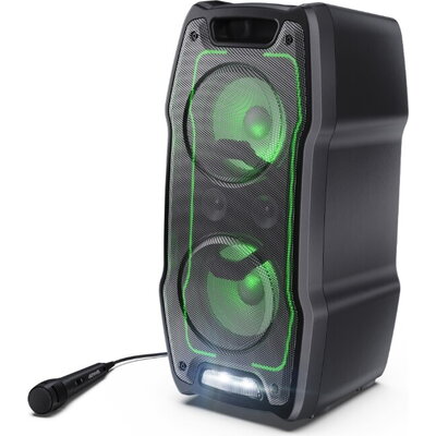 Тонколони Speakers PS-929, Xparty SING Party  2 x 6.5? speaker drivers + 2x2? tweeters, max power output 180 W, 13 h play time b