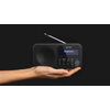 Радио Sharp Radios DR-P420(BK), PORTABLE DIGITAL RADIO, Bluetooth 5.0, 20 DAB+/DAB/FM, Auto time/date, LCD Display, Dual alarm,M