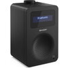 Радио Sharp Radios DR-430(BK), DIGITAL RADIO, Bluetooth 5.0, 5W, 20 DAB+/DAB/FM, Auto time/date, LCD Display, Dual alarm, 3.5mm 