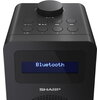 Радио Sharp Radios DR-430(BK), DIGITAL RADIO, Bluetooth 5.0, 5W, 20 DAB+/DAB/FM, Auto time/date, LCD Display, Dual alarm, 3.5mm 