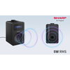 Радио Sharp Radios DR-430(BK), DIGITAL RADIO, Bluetooth 5.0, 5W, 20 DAB+/DAB/FM, Auto time/date, LCD Display, Dual alarm, 3.5mm 