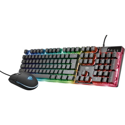 Комплект TRUST GXT 838 Azor Gaming Keyboard & Mouse Combo