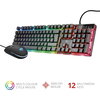 Комплект TRUST GXT 838 Azor Gaming Keyboard & Mouse Combo