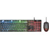 Комплект TRUST GXT 838 Azor Gaming Keyboard & Mouse Combo